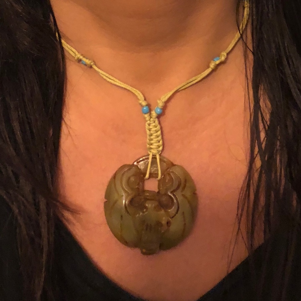 Unique pastel goth necklace